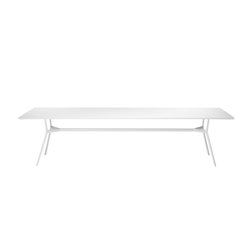 Table extérieur Table BRANCH L 300 Blanc TRIBU