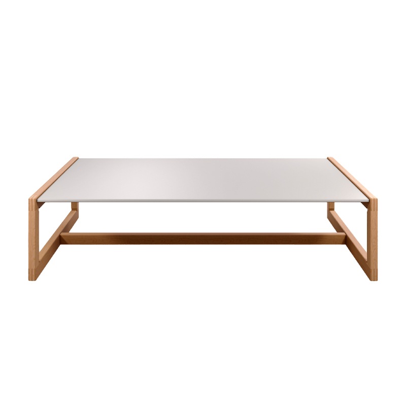 Table basse extérieur Table basse CARLOTTA 72x131 Gris CASSINA