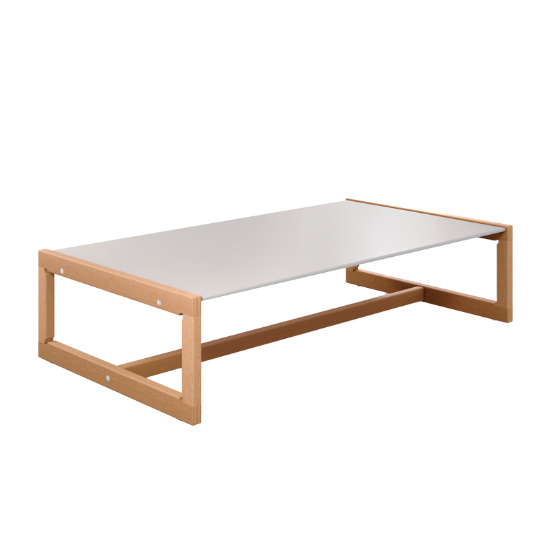 Table basse extérieur Table basse CARLOTTA 72x131 Gris CASSINA