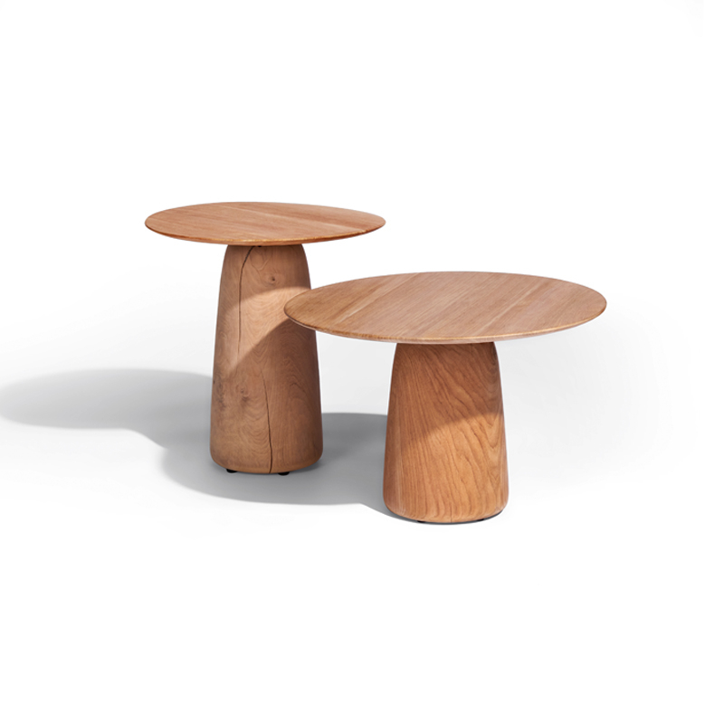 Table basse extérieur Table d'appoint DUNES Teck TRIBU