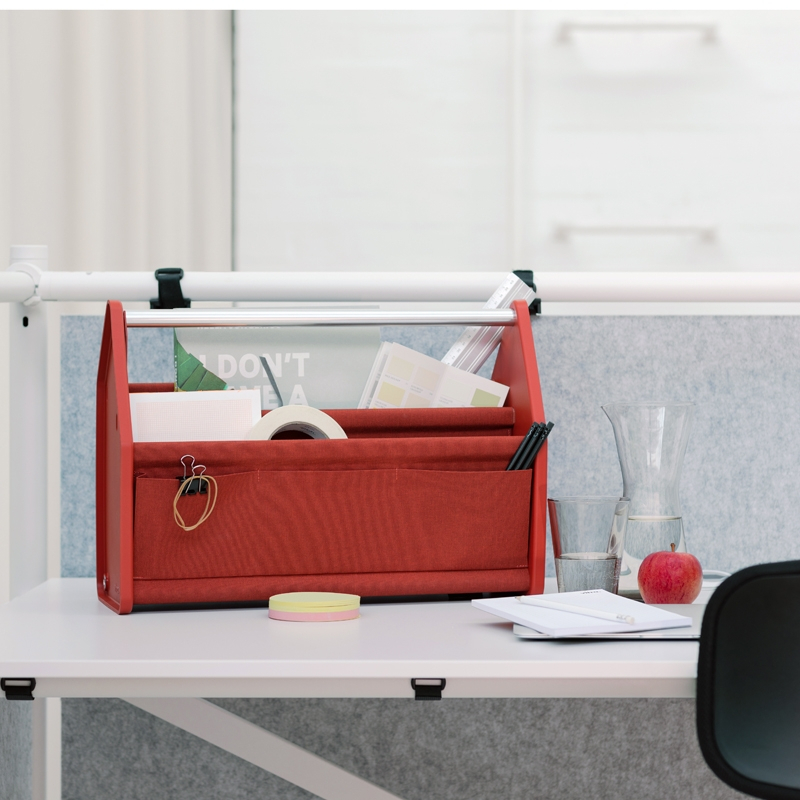 Petit rangement LOCKER BOX Brique RE VITRA