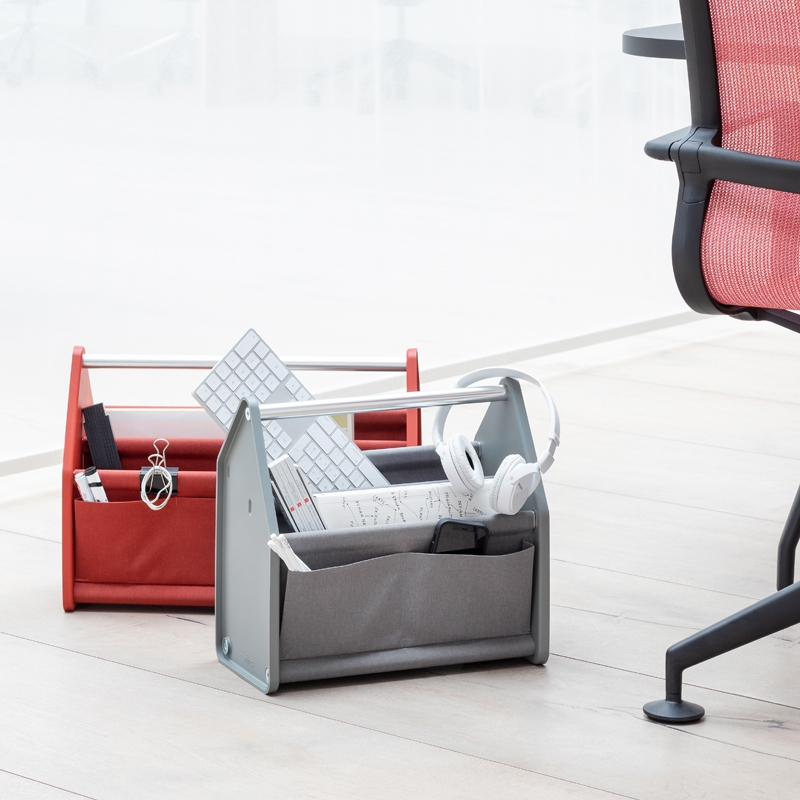 Petit rangement LOCKER BOX Brique RE VITRA