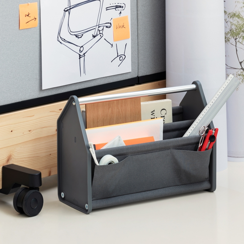 Petit rangement LOCKER BOX Brique RE VITRA