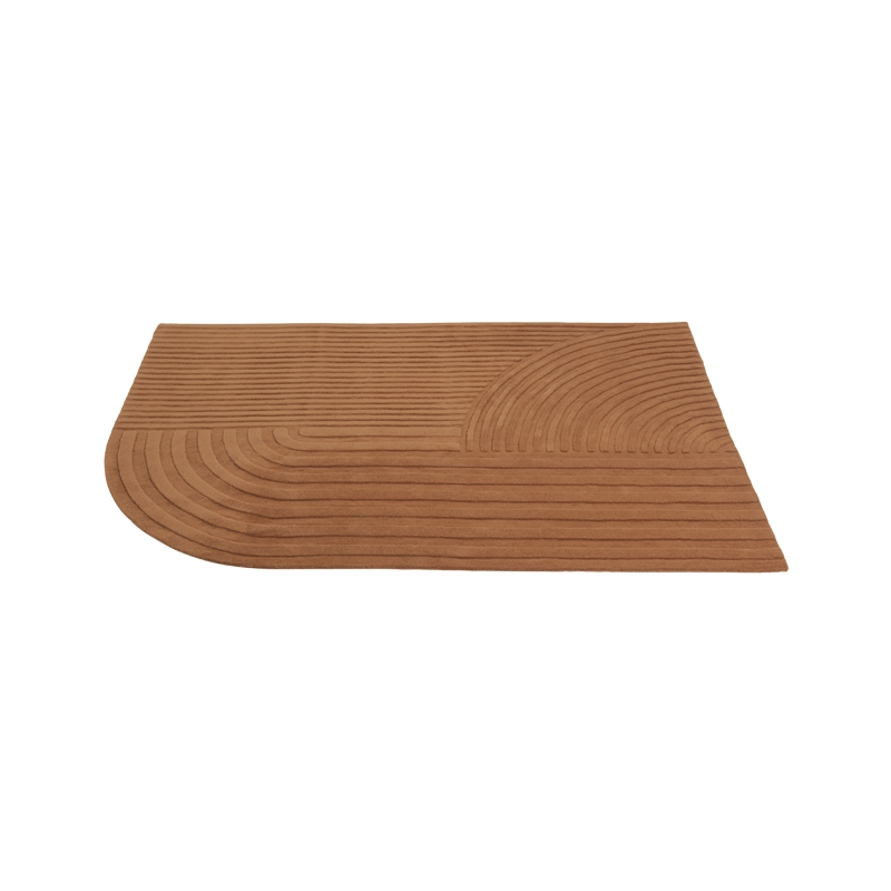 Tapis Tapis RELEVO Orange brulé MUUTO