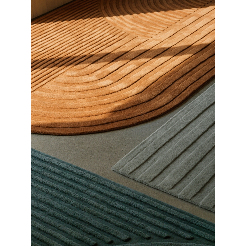 Tapis Tapis RELEVO Vert sauge MUUTO