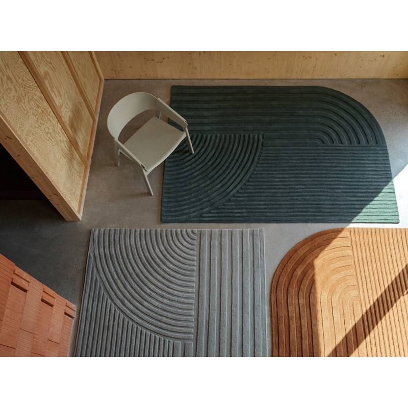 Tapis Tapis RELEVO Vert sauge MUUTO