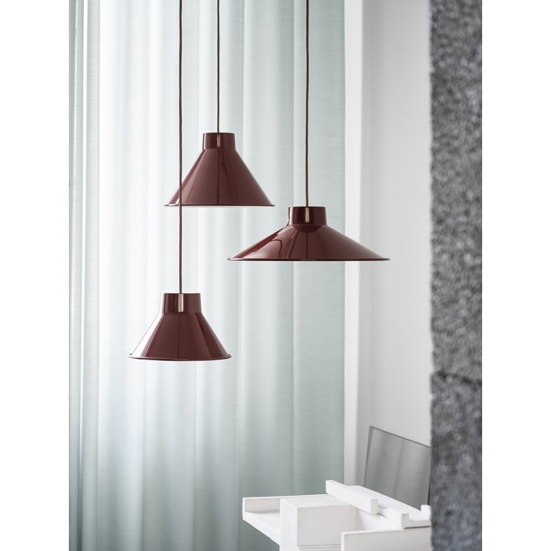 Suspension TOP Ø 36 Rouge profond MUUTO