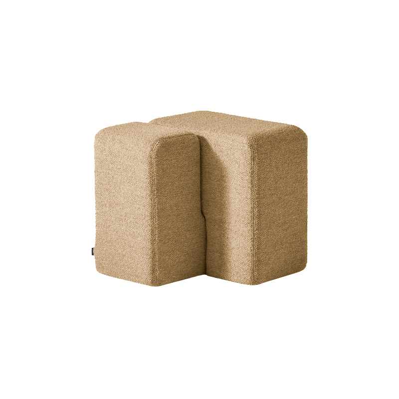 Pouf SOFT CORNERS L 45 Look Senape CASSINA