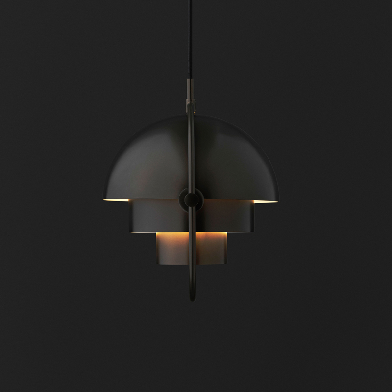 Suspension MULTI-LITE Small Laiton noir GUBI