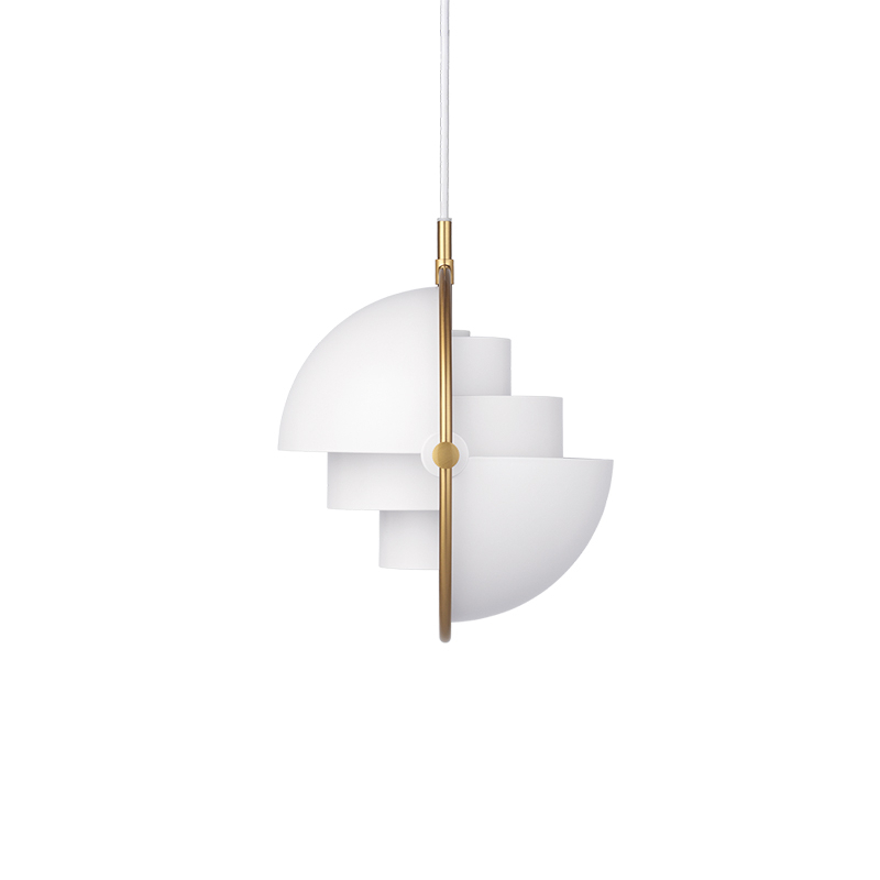 Suspension MULTI-LITE Small Laiton/ blanc GUBI