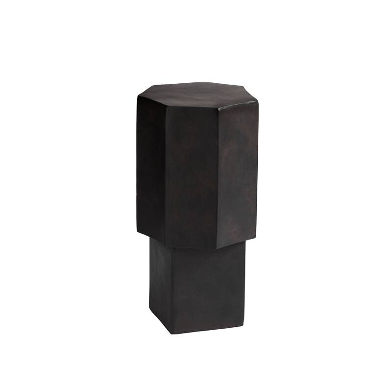 Table d'appoint guéridon QUARTZ Terre NORR11