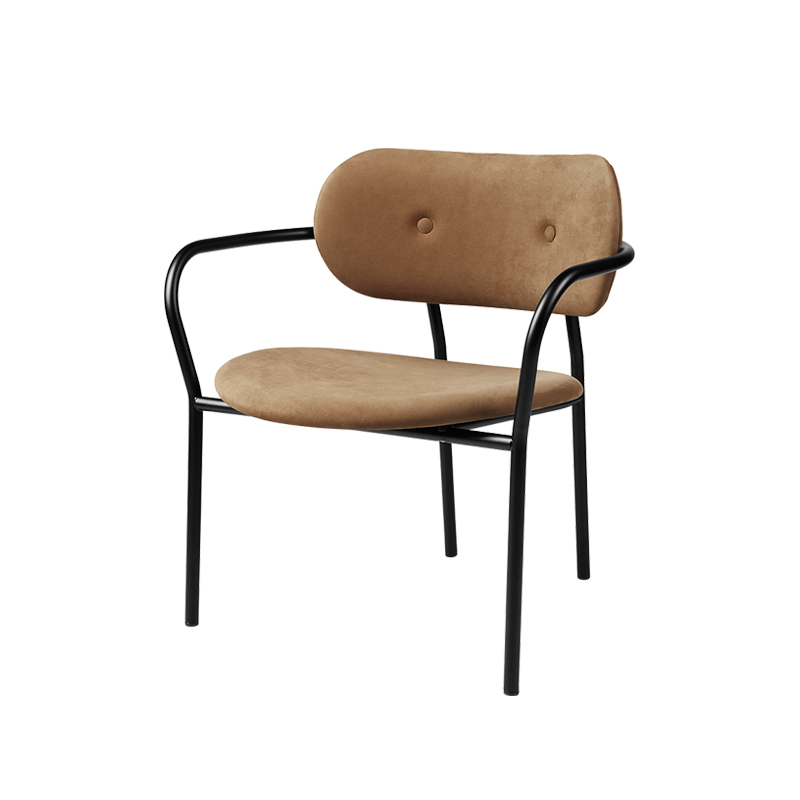 Fauteuil COCO LOUNGE Caramel 1709 GUBI