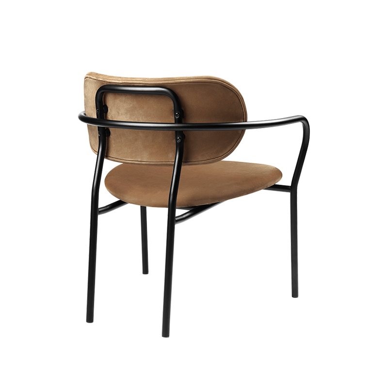 Fauteuil COCO LOUNGE Caramel 1709 GUBI