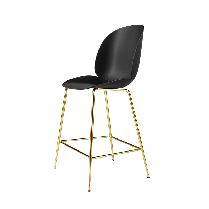 Tabouret haut BEETLE COUNTER H 65 Noir GUBI