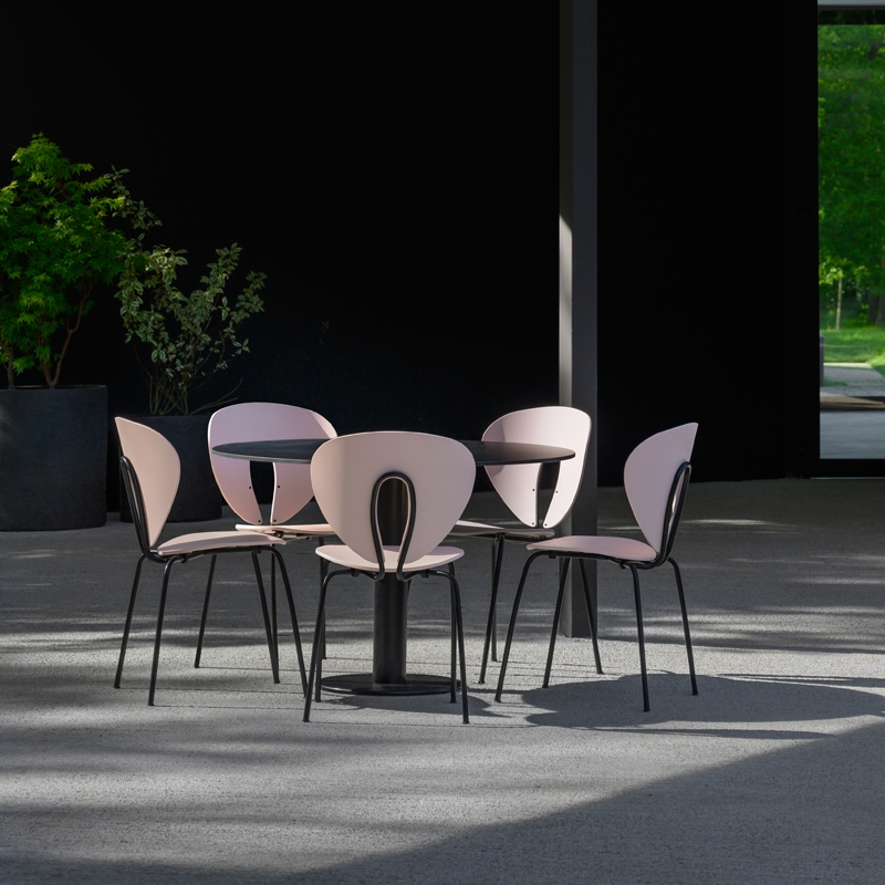Chaise GLOBUS Polypropylène Noir STUA