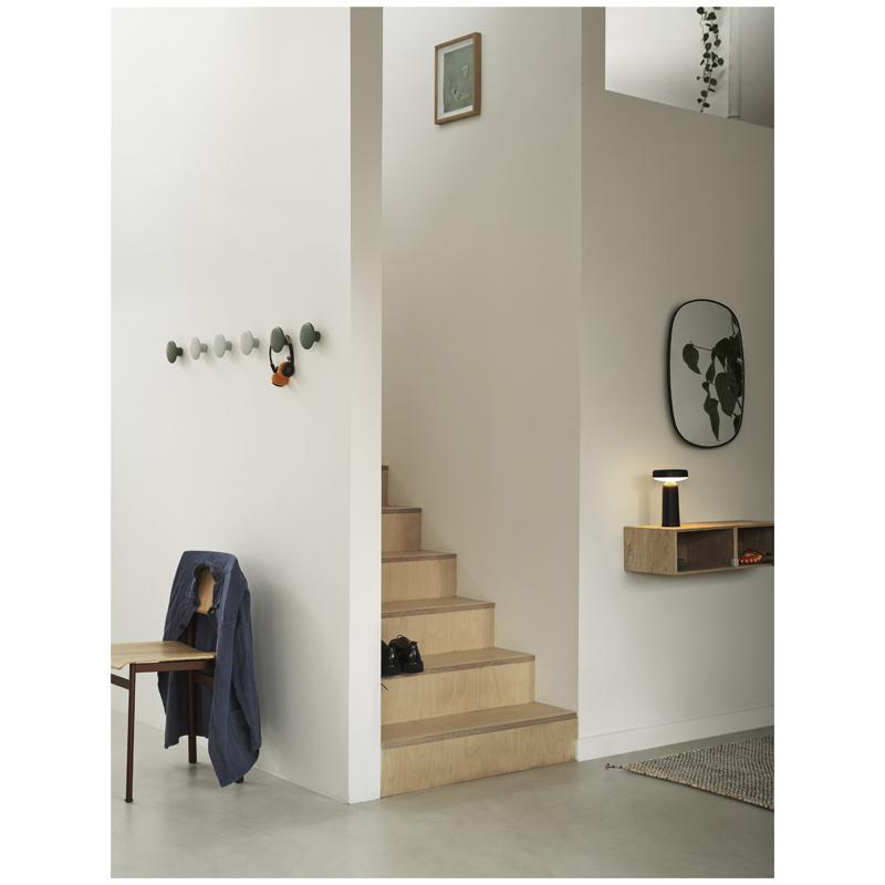Patère Design Patère DOTS Ø 17 Orange brulé MUUTO