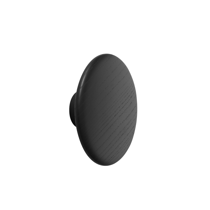 Patère Design Patère DOTS Ø 17 Noir MUUTO