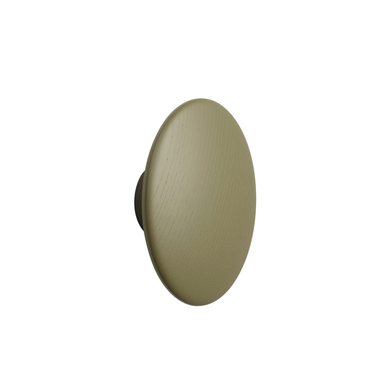Patère Design Patère DOTS Ø 17 Vert marron MUUTO