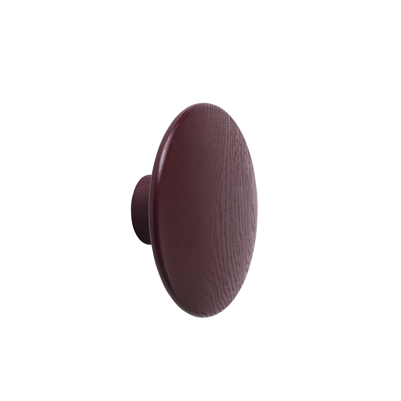 Patère Design Patère DOTS Ø 17 Bordeaux MUUTO