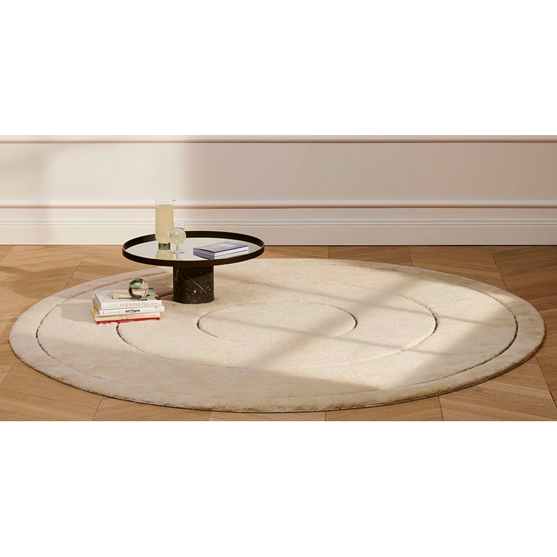 Tapis Tapis SAHARA DROP Ø 250 Gris glace CASSINA