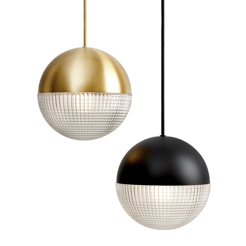 Suspension LITTLE LENS FLAIR Noir mat LEE BROOM