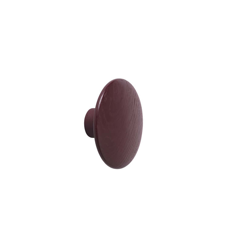 Patère Design Patère DOTS Ø 13 Bordeaux MUUTO