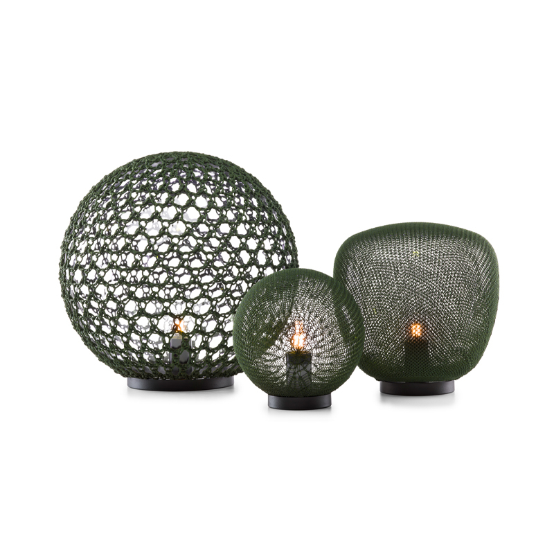 Lampe à poser MADAME LATOQUE Ø 30 Mousse TRIBU
