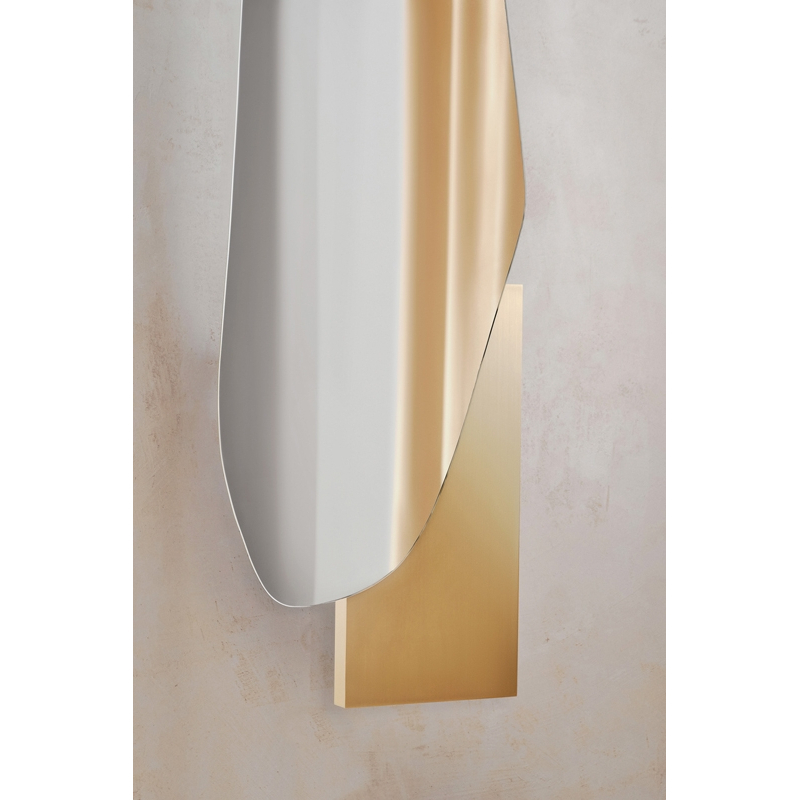 Miroir Miroir LAKE 2 Laiton brossé NOOM HOME