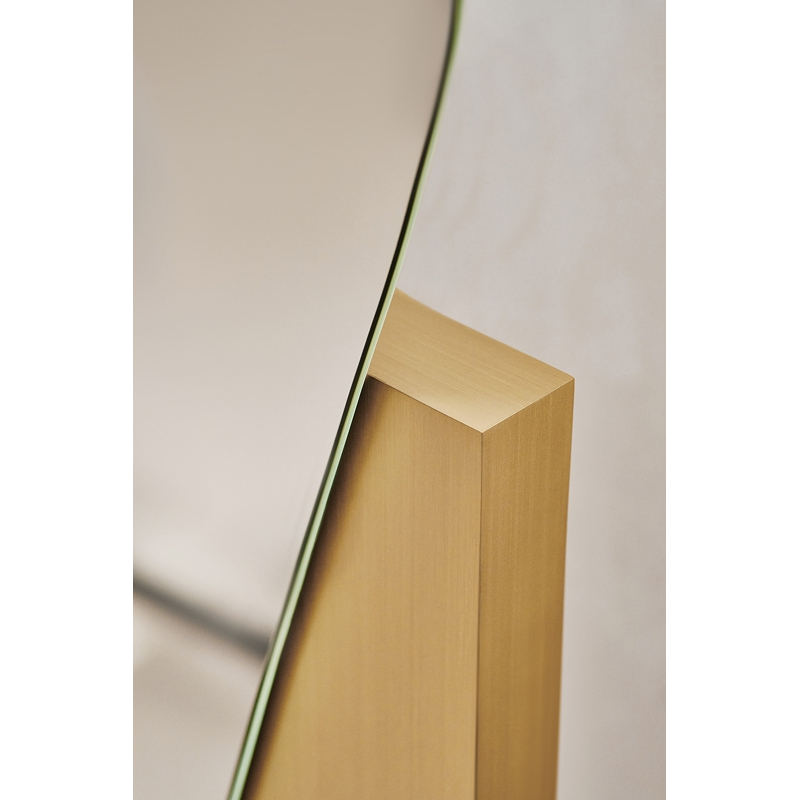 Miroir Miroir LAKE 2 Laiton brossé NOOM HOME