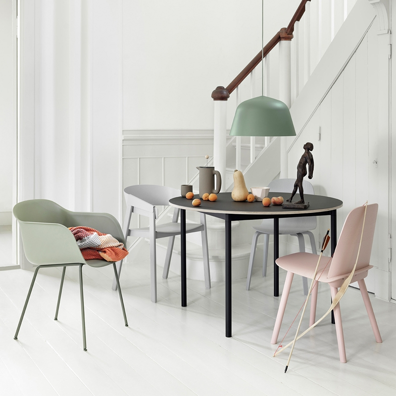 Table BASE TABLE Ø110 Noir MUUTO