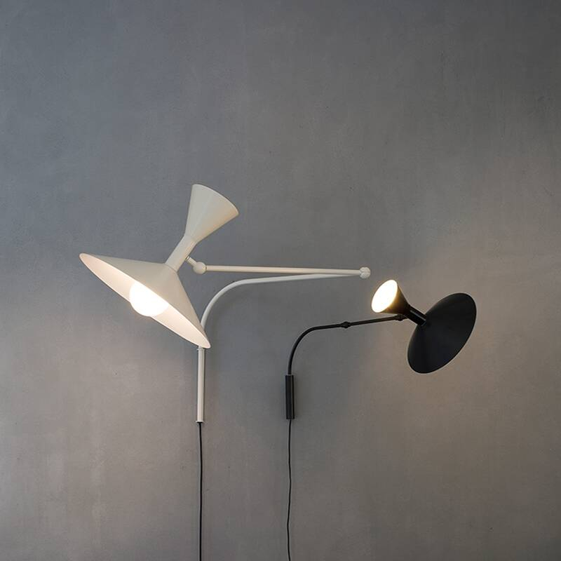 Applique LAMPE DE MARSEILLE Noir mat NEMO LIGHTING
