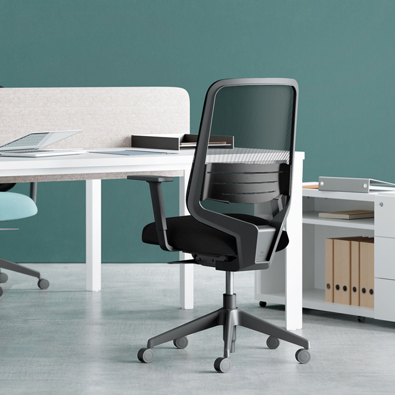 Fauteuil de bureau DOT.HOME BLACK EDITION Noir SILVERA PRO