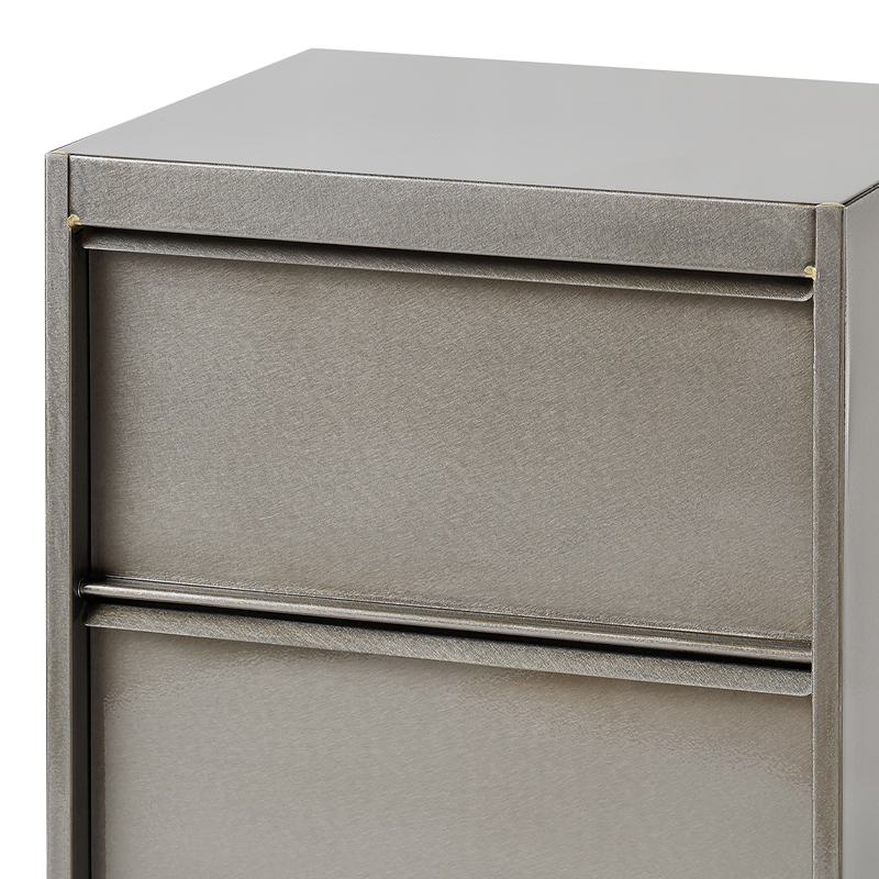 Meuble de rangement Caisson CC3 Brut verni TOLIX