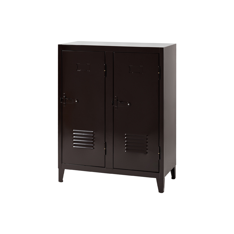 Meuble de rangement Casier B2 Brun noir TOLIX