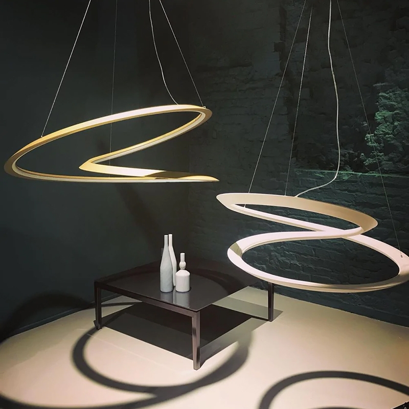 Suspension KEPLER Uplight Doré NEMO LIGHTING