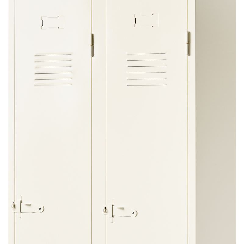Meuble de rangement Penderie vestiaire B2  Blanc perlé TOLIX