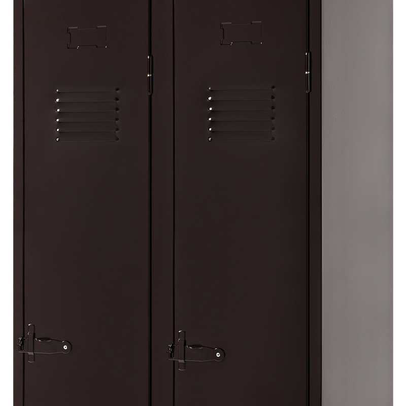 Penderie vestiaire B2 Brun noir