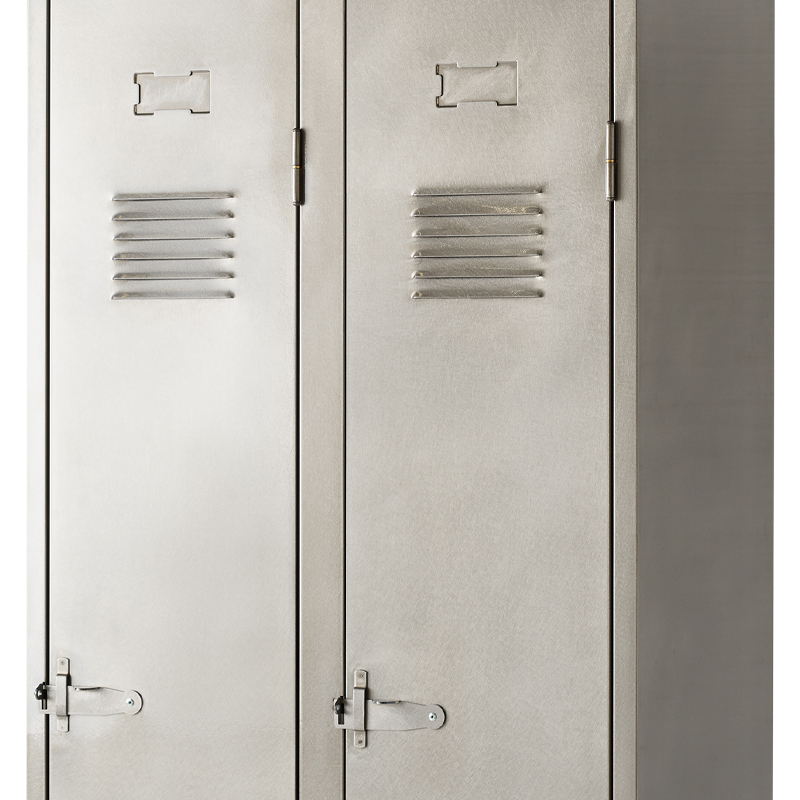 Meuble de rangement Penderie vestiaire B2 Brut verni TOLIX