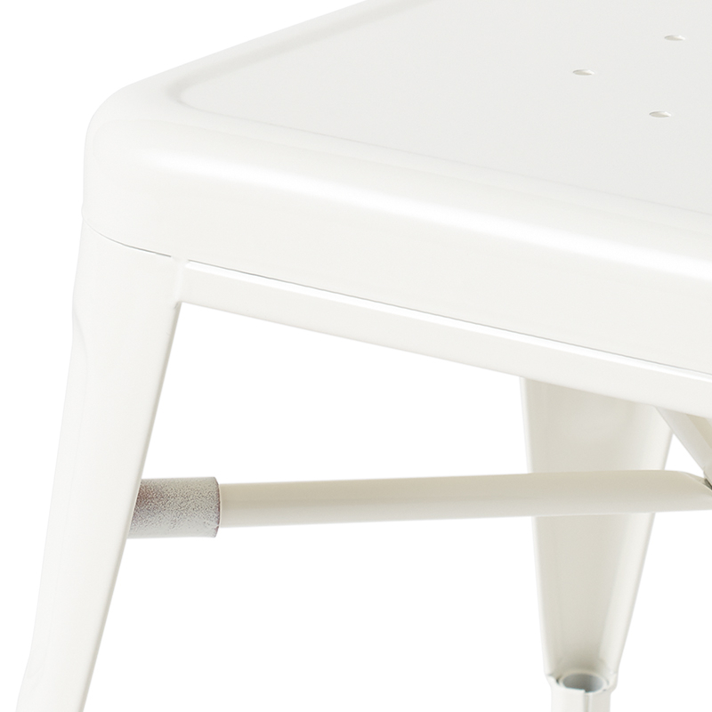 Siège enfant Tabouret enfant MOUETTE Blanc pur TOLIX