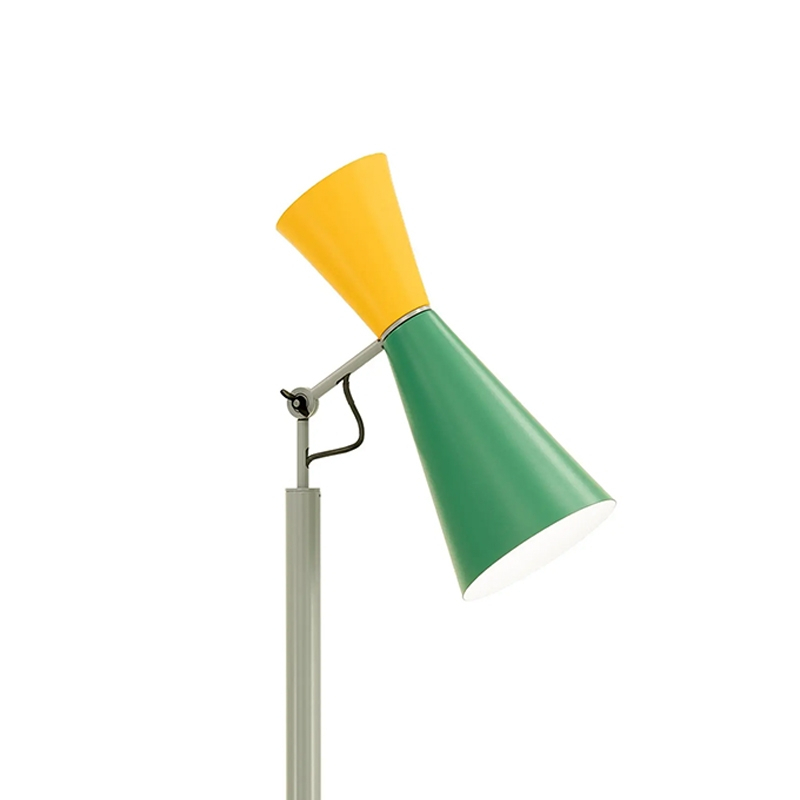 Lampadaire PARLIAMENT Vert/jaune NEMO LIGHTING