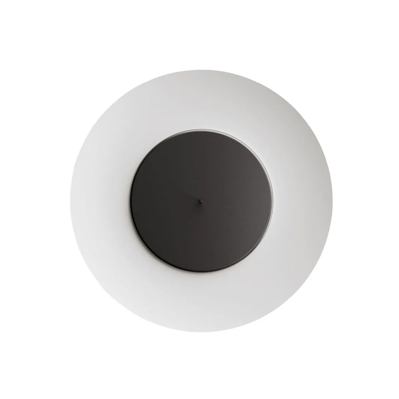 Applique LUNAIRE Noir/ blanc FONTANA ARTE