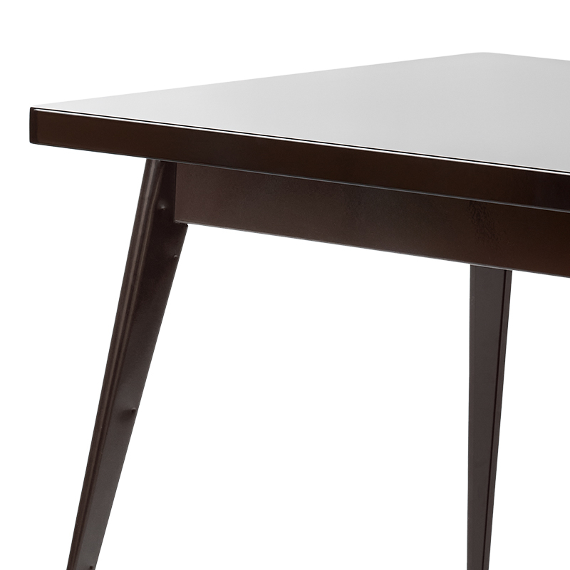 Table Table 55 200x95 Brun noir TOLIX