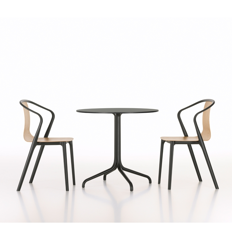 Table extérieur BELLEVILLE OUTDOOR Ø79 Blanc VITRA