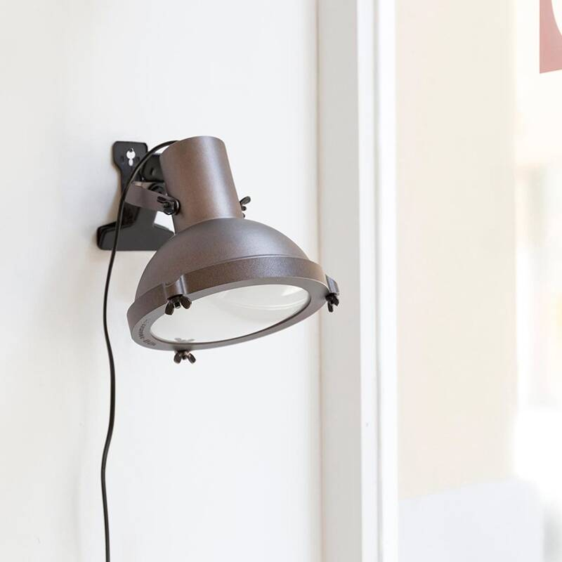 Applique PROJECTEUR 165 CLIP Moka NEMO LIGHTING