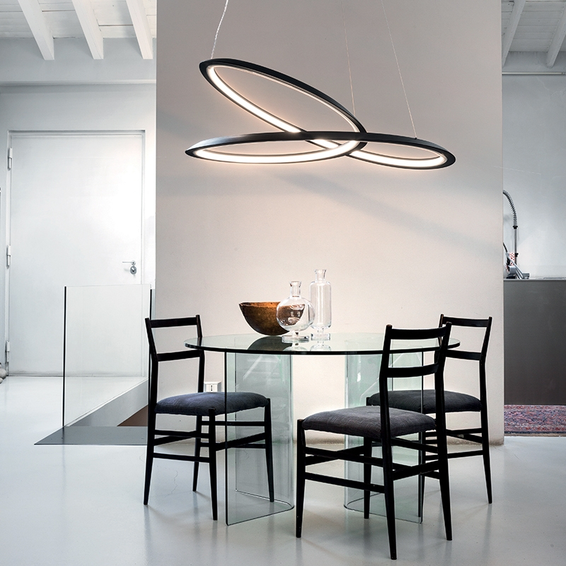Suspension KEPLER Downlight Noir NEMO LIGHTING