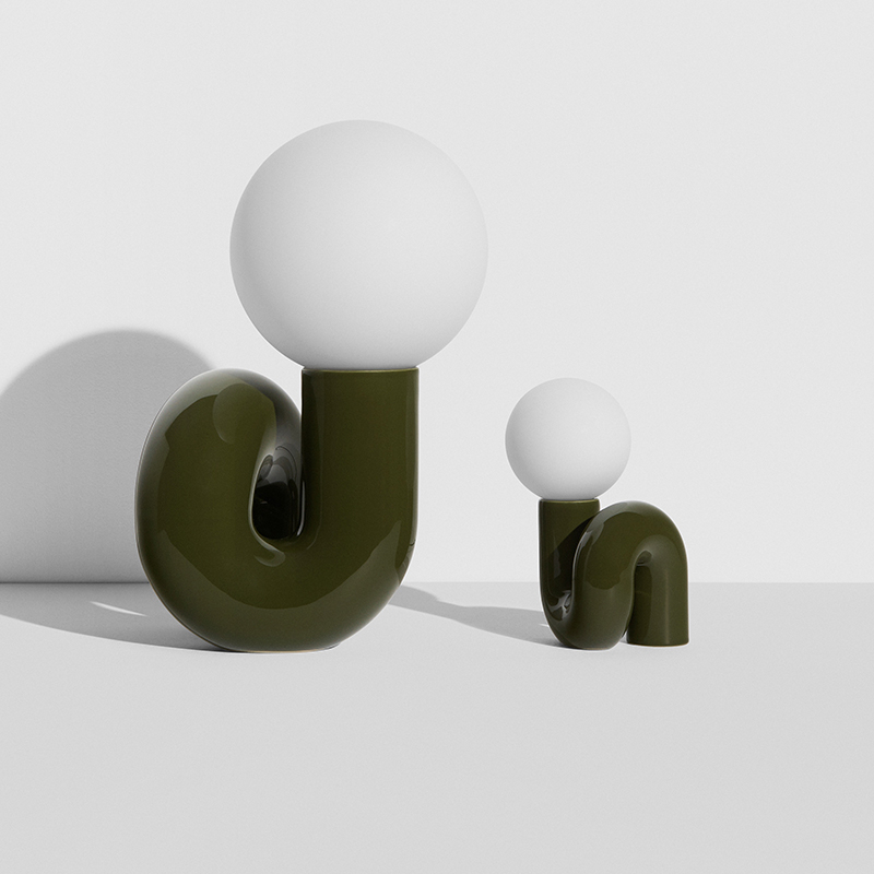 Lampe à poser NEOTENIC H26 Vert PETITE FRITURE