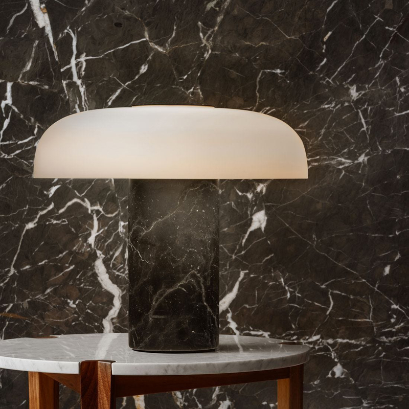 Lampe à poser TROPICO Marbre noir FONTANA ARTE