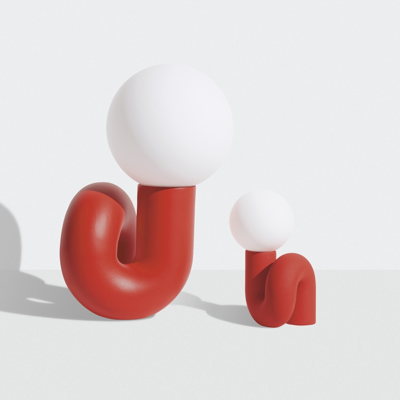 Lampe à poser NEOTENIC H51 Vermillon PETITE FRITURE