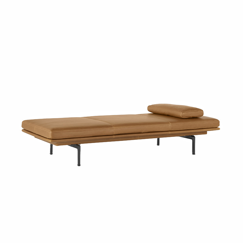 Canapé OUTLINE DAYBED Cognac MUUTO