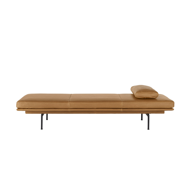 Canapé OUTLINE DAYBED Cognac MUUTO